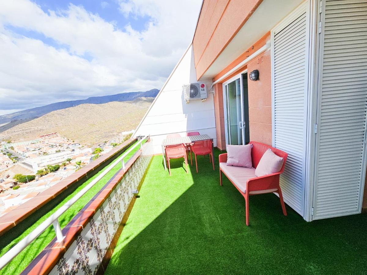 Luxury Sunset 408 Heated Pool With Air Condition And Sea Views Costa Adeje  Ngoại thất bức ảnh