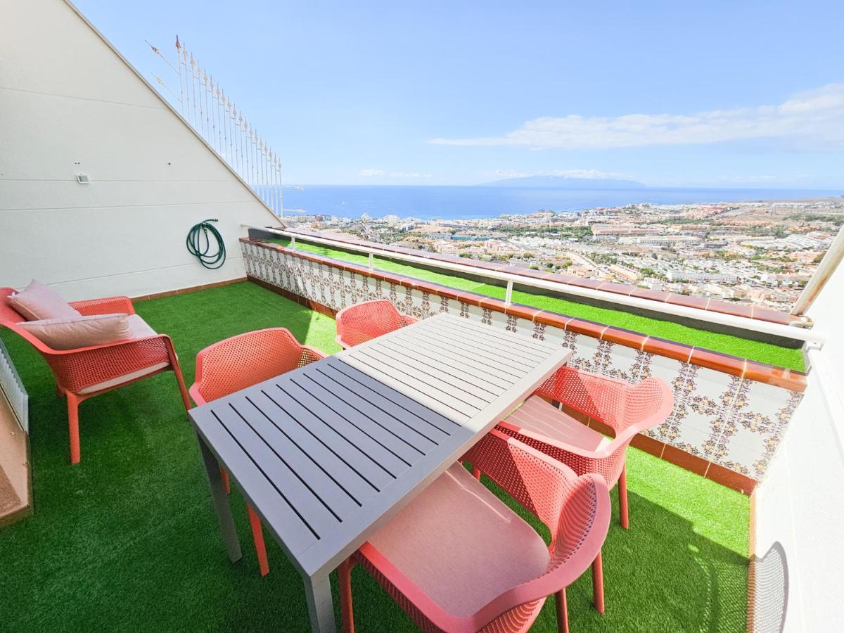 Luxury Sunset 408 Heated Pool With Air Condition And Sea Views Costa Adeje  Ngoại thất bức ảnh