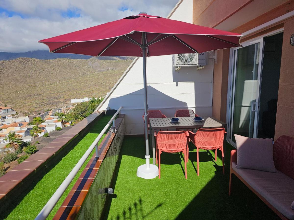 Luxury Sunset 408 Heated Pool With Air Condition And Sea Views Costa Adeje  Ngoại thất bức ảnh